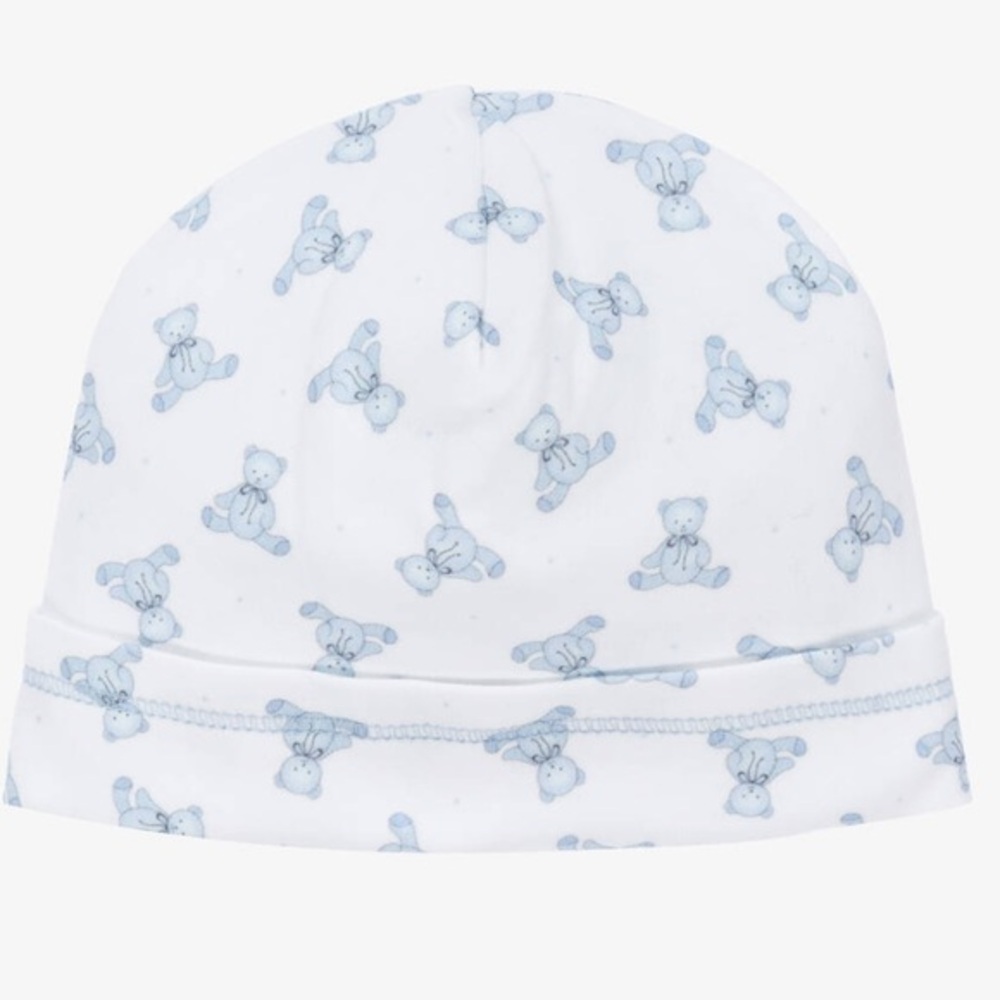 Magnolia Baby Cotton BaBy Hat Blue Bears NWT